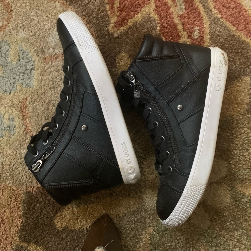 Black Hightop sneakers